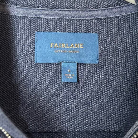 NWT Fairlane Blue Zipper Shirt Size S Stitch Fix - Picture 6 of 10